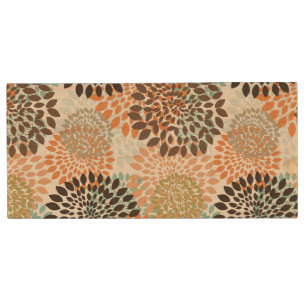 Floral Pattern 7 Wood USB Flash Drive