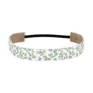 Floral Pattern 8 Athletic Headband
