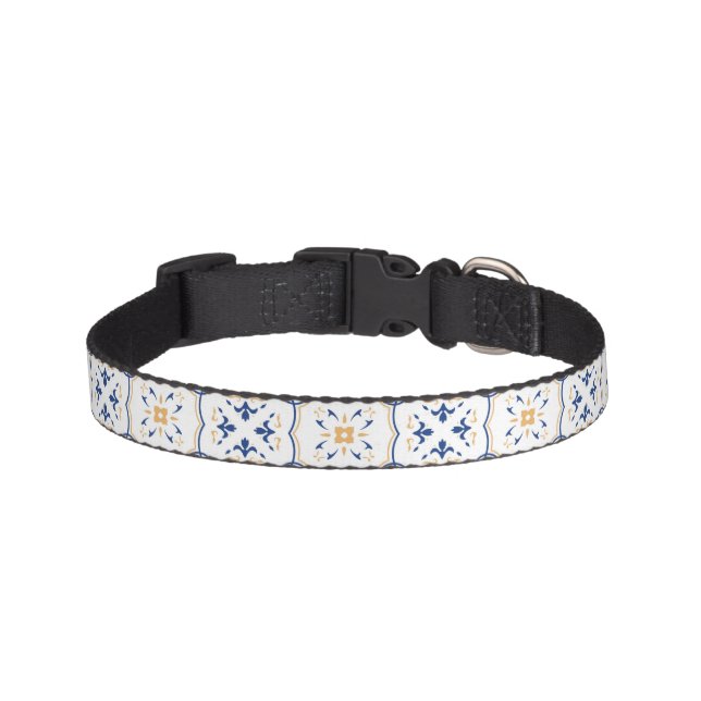 Floral Pattern 8 Pet Collar (Front)