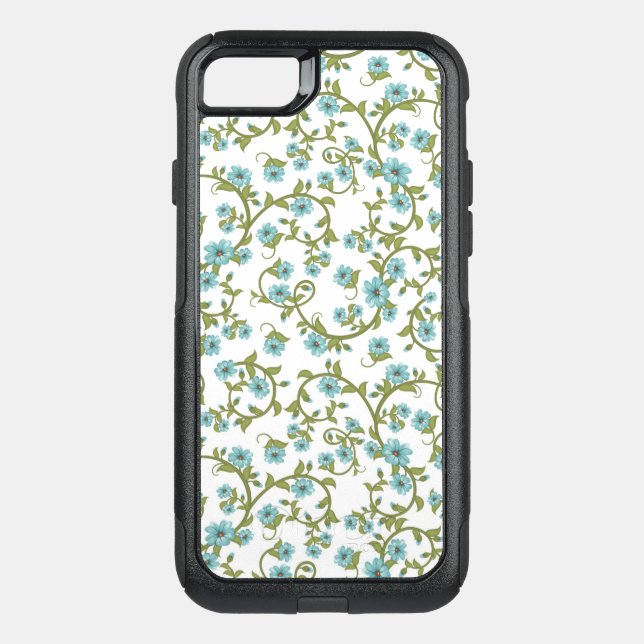 Floral Pattern 9 Otterbox iPhone Case (Back)