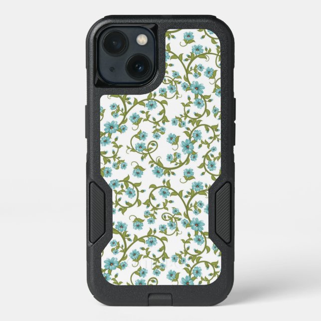 Floral Pattern 9 Otterbox iPhone Case (Back)