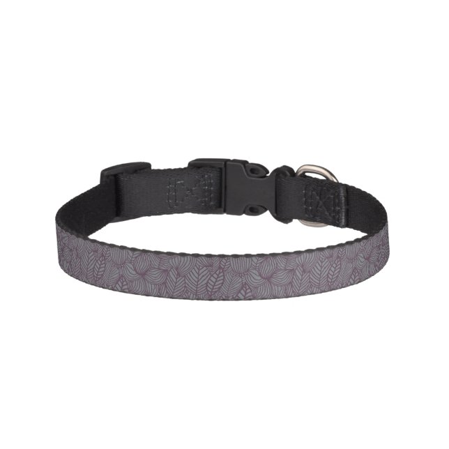 Floral Pattern 9 Pet Collar (Front)