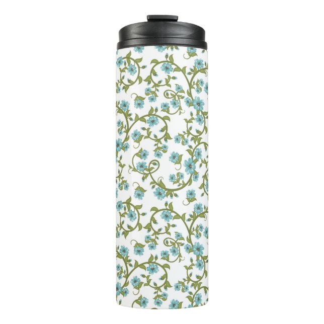 Floral Pattern 9 Thermal Tumbler (Front)