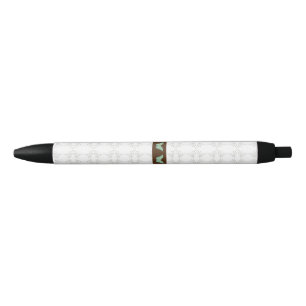 Floral Pattern and Butterfly Pen