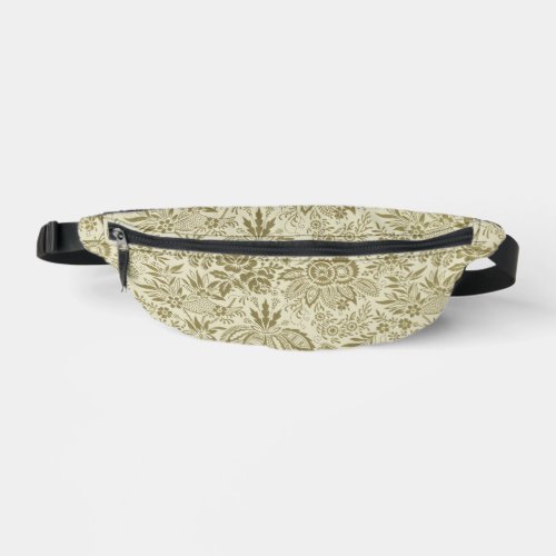 Floral Pattern Antique Damask Paisley Fanny Pack