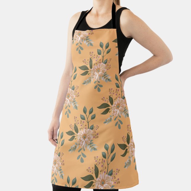 Floral Pattern Apron (Insitu)