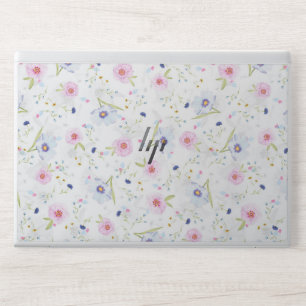 Floral Pattern Background Digital Paper HP Laptop Skin