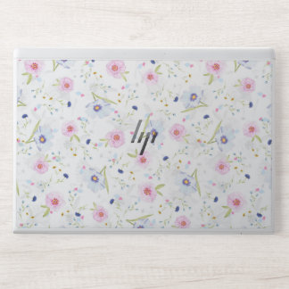 Floral Pattern Background Digital Paper HP Laptop Skin