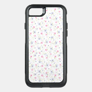 floral-pattern-background OtterBox commuter iPhone SE/8/7 case