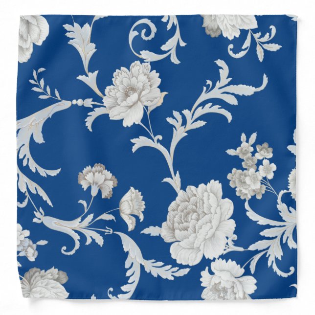 Floral pattern bandana (Front)