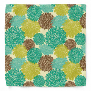 Floral Pattern Bandana