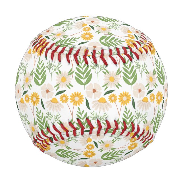 Floral Pattern Baseball (Front)