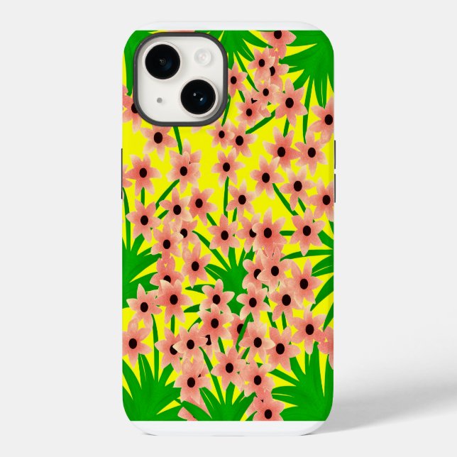 Floral pattern Case-Mate iPhone case (Back)
