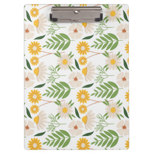 Floral Pattern Clipboard