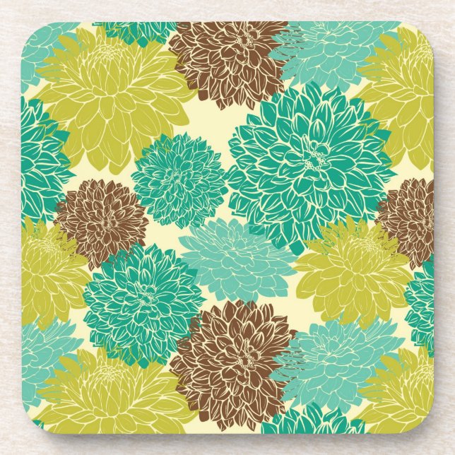 Floral Pattern Coaster (Front)
