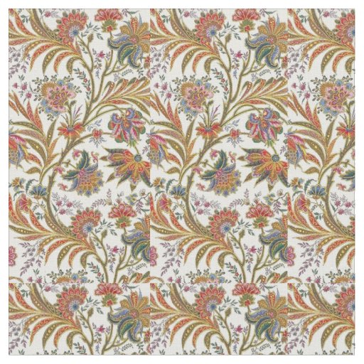 Floral pattern cotton fabric