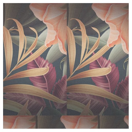 Floral pattern cotton fabric