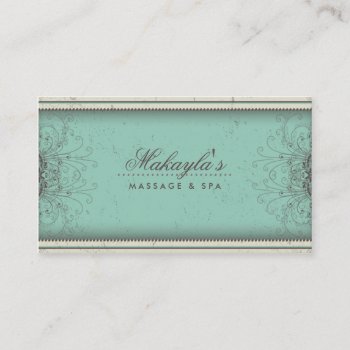 Floral Pattern Damask Elegant Appointment Cards by AV_Designs at Zazzle
