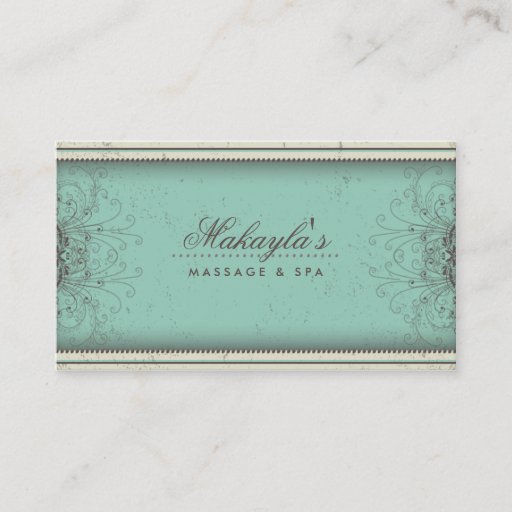 Customizable Floral Pattern Damask Elegant Appointment Cards Business Card Templates