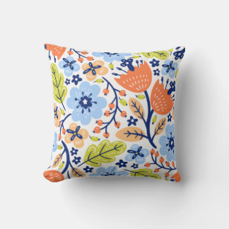 "Floral Pattern Decorative Pillows