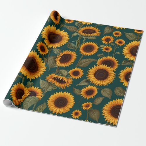 Floral Pattern design Gift Wrapping Paper