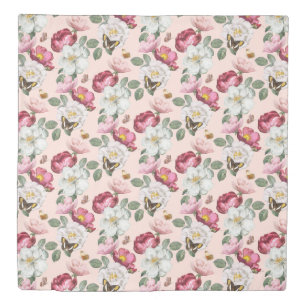 Floral Pattern Duvet Cover