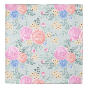 Floral Pattern Duvet Cover