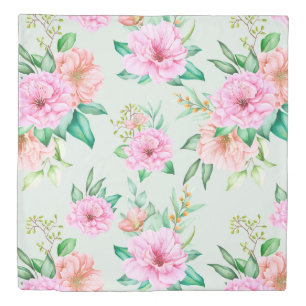 Floral Pattern Duvet Cover
