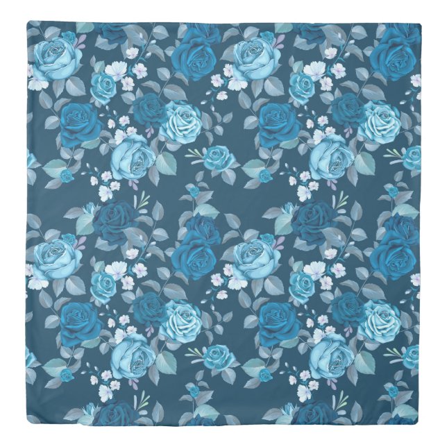 Floral Pattern Duvet Cover (Front)