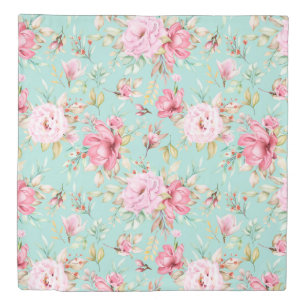 Floral Pattern Duvet Cover