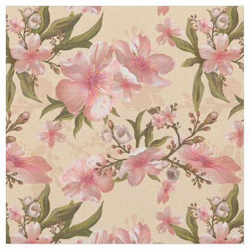 Floral Pattern Fabric