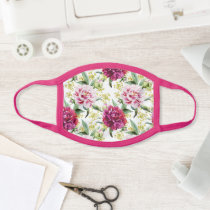 Floral Pattern Face Mask