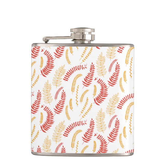 Floral pattern flask (Front)
