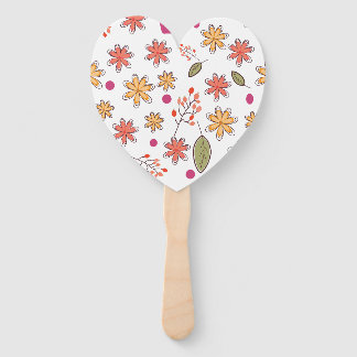 floral pattern flowers floral design botanical flo hand fan