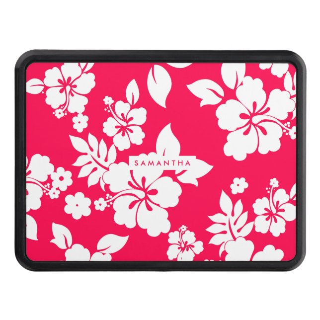 Floral Pattern Hitch Cover (Front)