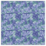 Floral Pattern - Hydrangea Flowers Fabric