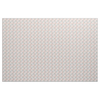 Floral pattern in boho style fabric
