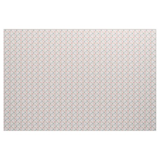 Floral pattern in boho style fabric