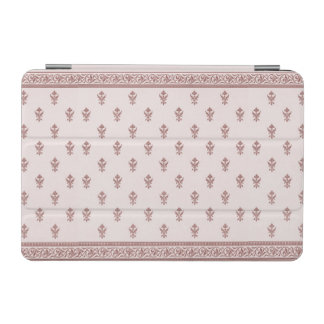 Floral Pattern In Mushroom Pink iPad Mini Cover