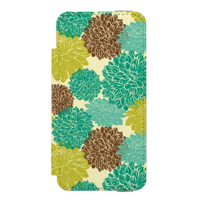 Floral Pattern Incipio iPhone Wallet Case (Folio Front)