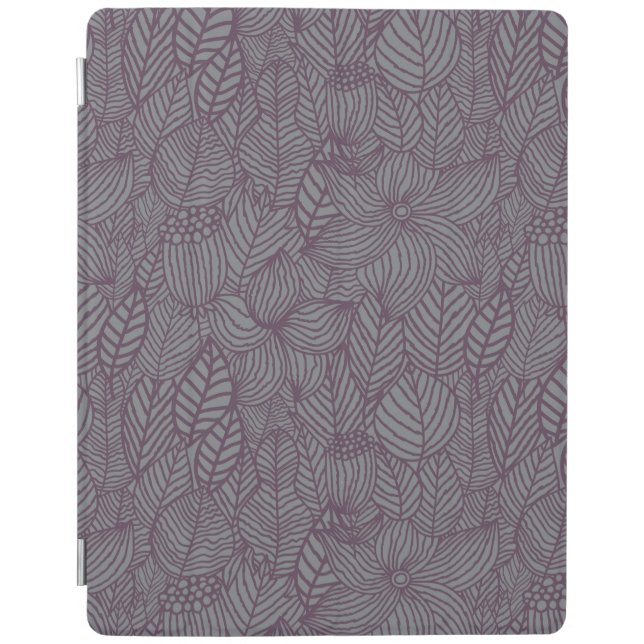 Floral Pattern iPad Smart Cover (Front)