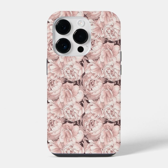 Floral Pattern Iphone Case (Back)