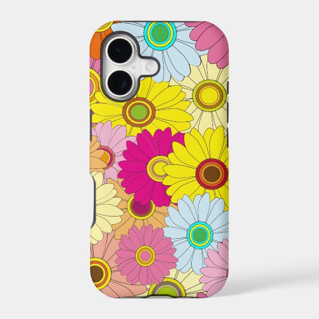 floral pattern iphone case (Back)
