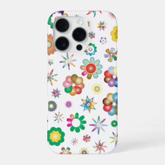 Floral Pattern iPhone 16 Pro Case