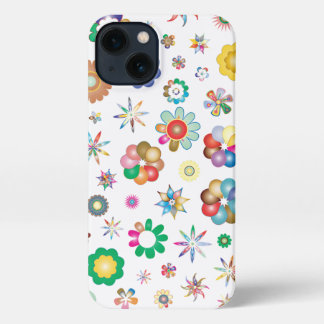 Floral Pattern iPhone 13 Case