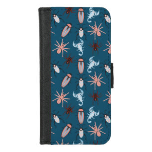 Floral Pattern iPhone 8/7 Wallet Case