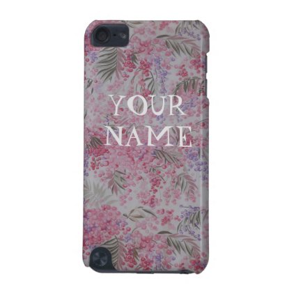 Floral pattern iPod touch 5G case