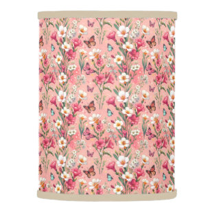 Floral Pattern Lamp Shade