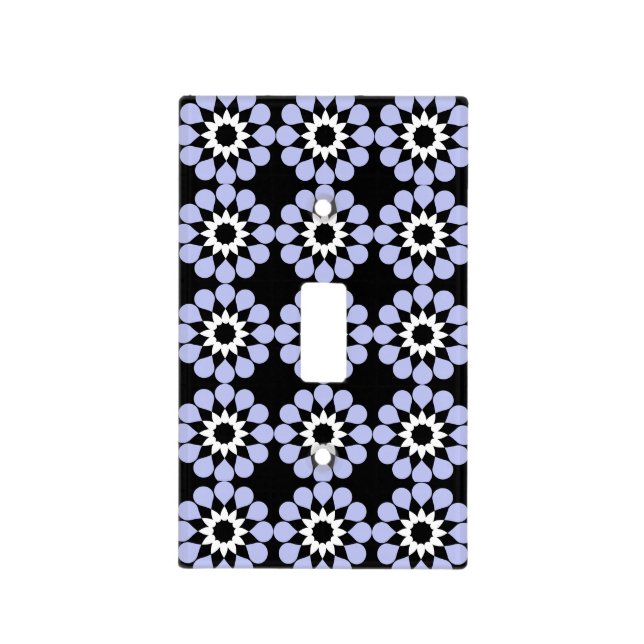 Floral Pattern Light Switch Covers (Front)