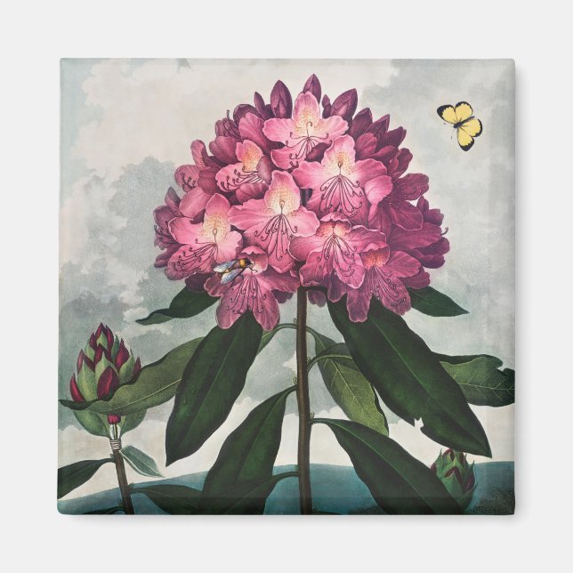 Floral Pattern Magnet (Front)